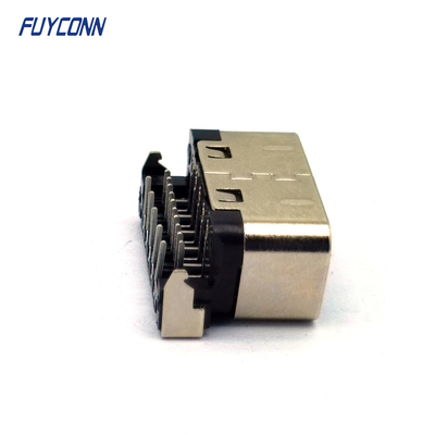 0.4mm Connettori D-SUB a profilo inferiore PCB ad angolo destro 15 pin femminile VGA