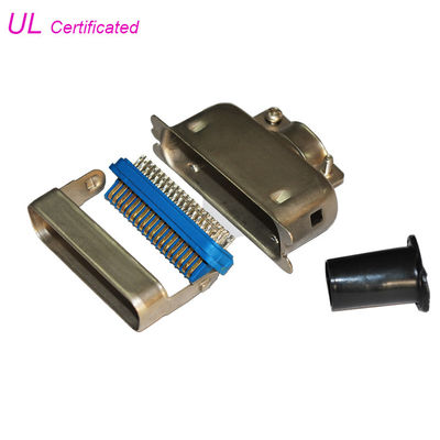 Il MD scrive 14 24 36 50 a macchina Pin Male Plug Centronic Solder Pin Connector con il collegamento duro