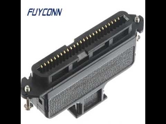 Connettori docking Amp Telco CHAMP con copertura in plastica da 180 gradi, connettore Centronic femmina IDC da 50 pos