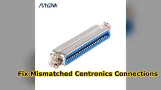 Adattatore per cambio genere Centronics da 50 pin femmina a femmina