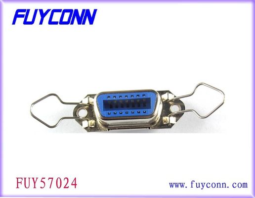 2.16mm buio pesto/blu 50 Pin Centronic Solder Female Connector con la clip della cauzione