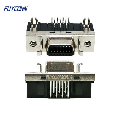 Connettore femminile di SCSI supporto R/A SCSI 14 Pin Connector del PWB da 90 gradi