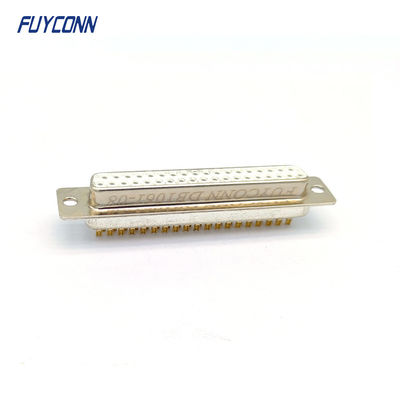 Connettore femminile di DB della tazza 9pin 15pin 25pin 37pin della lega per saldatura del connettore di Pin D-SUB della macchina