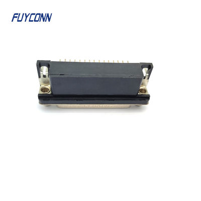 Connettore PCB D-SUB ad alta densità ad angolo destro 15 / 26 / 44 / 62 Pin Connettore DB femminile