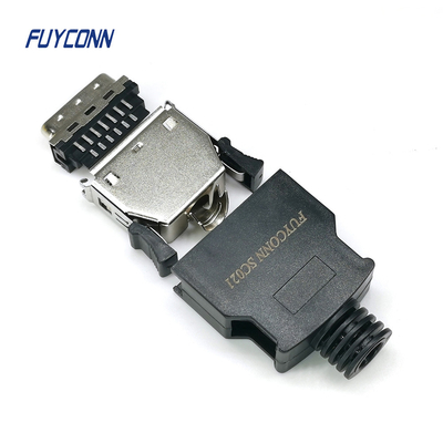 26 pin MDR Connector Femminile / maschile 1.27mm SCSI Connector in ottone dorato
