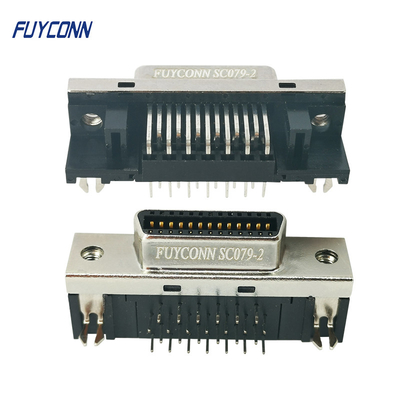 26 pin MDR Connector Femminile / maschile 1.27mm SCSI Connector in ottone dorato
