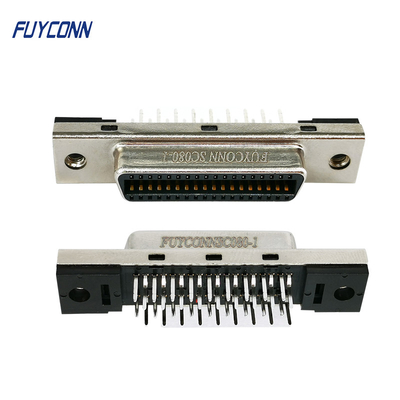 36 pin SCSI Servo Connector PCB Solder Cup IDC Crimp fornitore di connettori da 1,27 mm