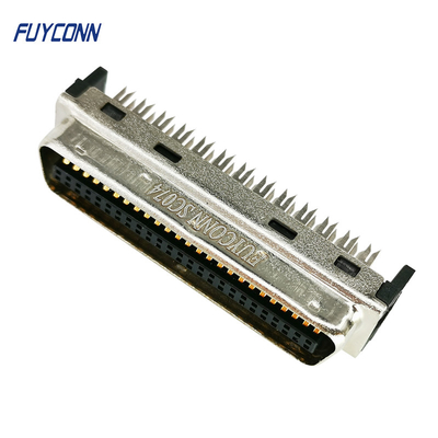 SCSI MDR Connector PCB Solder Cup IDC Crimp 1.27mm 50pin Connector Cina