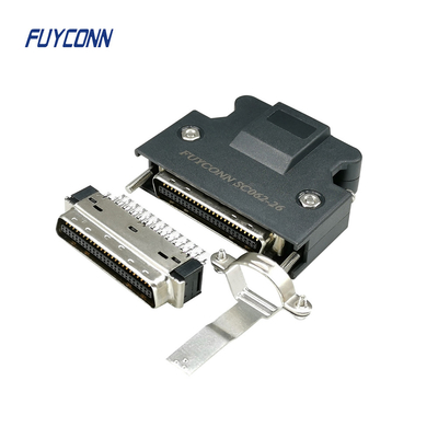 SCSI MDR Connector PCB Solder Cup IDC Crimp 1.27mm 50pin Connector Cina