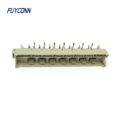 Connettore di alimentazione DIN41612 Cina PCB R/A 7+8 15Pin 5.08mm Connettore maschio
