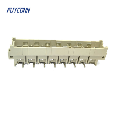 Connettore di alimentazione DIN41612 Cina PCB R/A 7+8 15Pin 5.08mm Connettore maschio