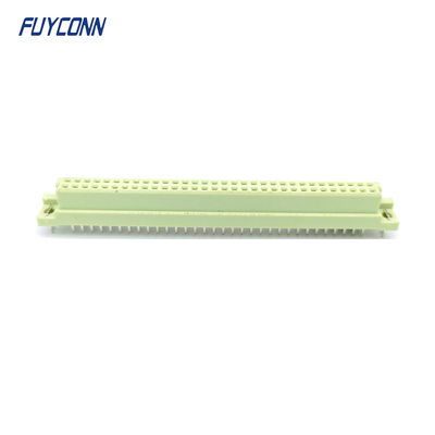 DIN41612 Fabbrica di connettori 2 righe 2*32P 64P PCB femminile 41612 connettore W/ arpione
