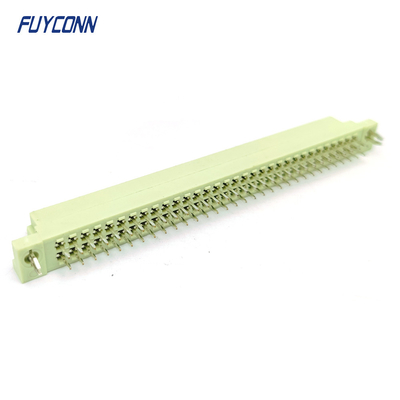 DIN41612 Fabbrica di connettori 2 righe 2*32P 64P PCB femminile 41612 connettore W/ arpione