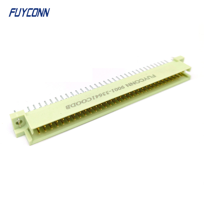 DIN41612 connettore maschile 64Pin PCB rettilineo 2 file 2 * 32pin Eurocard connettore W / arpione