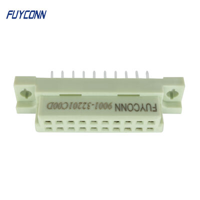 Segnale DIN tipo 3B Femminile saldatrice a 20 poli, sostituzione Harting P/N 09 24 220 6824 DIN 41612 3B020FS-2