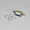 2.16mm buio pesto/blu 50 Pin Centronic Solder Female Connector con la clip della cauzione