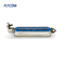 Il CN 57 salda Pin Male Centronics 50 Pin Connector With Plastic Hood