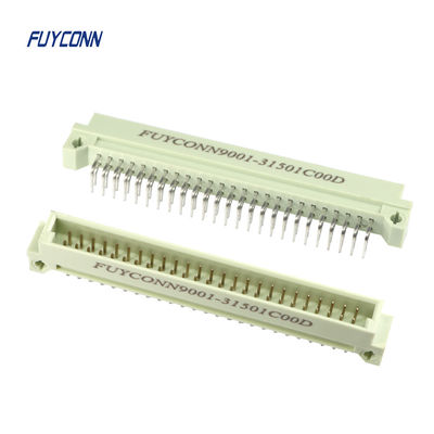 64P PCB DIN 41612 connessione, 2 file connessione Eurocard maschile