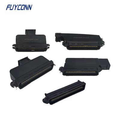 Connettore IDC 50pin, connettore centronics maschio di AMP RJ21 di TYCO con il cappuccio di plastica