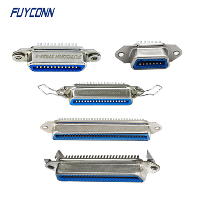 Connettore femminile 14pin 24pin 36pin 50pin 64pin di Centronic della tazza della lega per saldatura