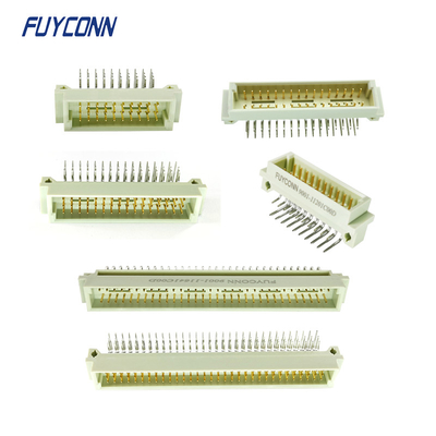 un maschio R/A di 41612 connettori 3Rows un PWB ad angolo retto Eurocard da 90 gradi