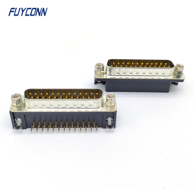 25 distanza 9 del connettore 8.08mm di Pin Plug Male D-SUB 15 25 connettore di DB del maschio di 37 perni