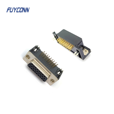 Connettore ad alta densità del PWB D-SUB, connettore di 15pin 26pin 44pin 62Pin DSUB