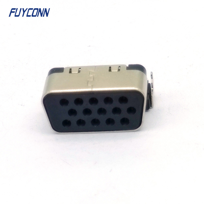Profilo più basso femminile del connettore 15pin 0.9mm di VGA D-SUB