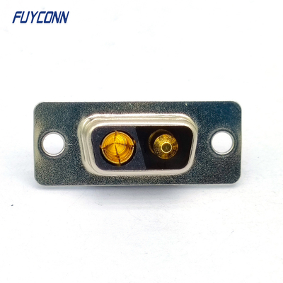 Connettore femminile di 2V2 D-SUB, connettore di alto potere 2pin