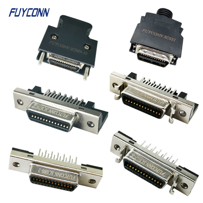 26 pin MDR Connector Femminile / maschile 1.27mm SCSI Connector in ottone dorato