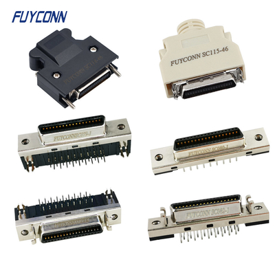 36 pin SCSI Servo Connector PCB Solder Cup IDC Crimp fornitore di connettori da 1,27 mm