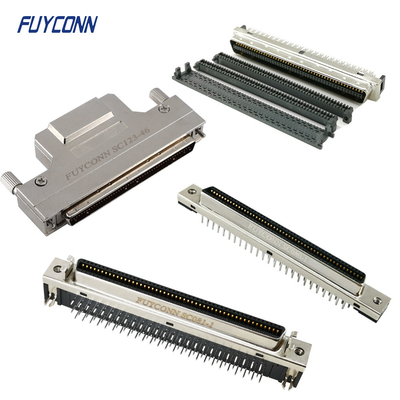 100 pin SCSI MDR Connector PCB Solder Cup IDC Crimp 1,27 mm