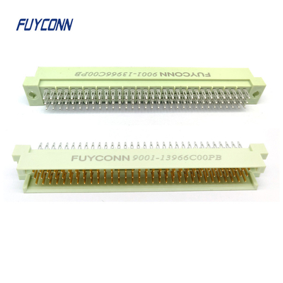Connettore maschile senza saldatura DIN41612 3 righe 96 pin Press Pin Tipo PCB