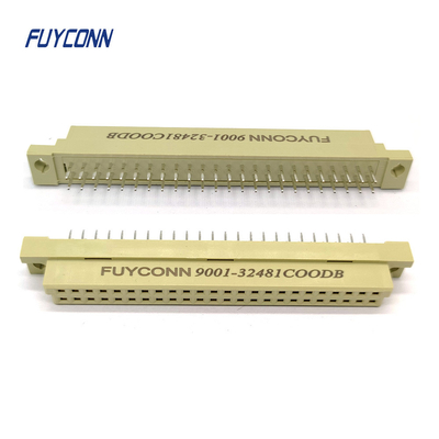 9001 DIN 41612 connettore PCB verticale 2 fila 2*22P 48P 248 femmina 41612 connettore