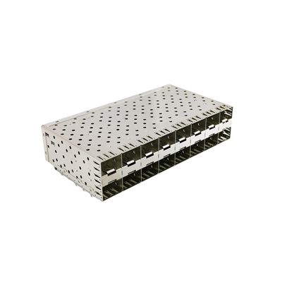320pin Female SFP Connector 2x8 Ports Press-Fit Stackable