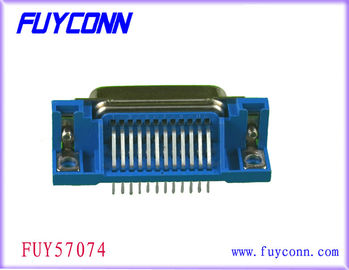 Il connettore R/A del PWB di 50 Pin Centronic Female con la L sostegno ha certificato l'UL