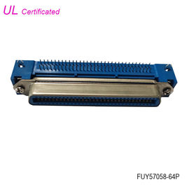 Connettore ad angolo retto del PWB di Pin Centronics Connector della femmina 64 con la serratura del bordo