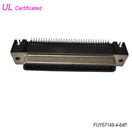 32 paia di Amphenol della femmina ad angolo retto 64 Pin Centronics Connector del PWB