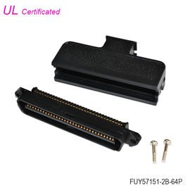 Connettore del maschio IDC di grado 64Pin RJ21 Centronic di TYCO 180 con la copertura di plastica