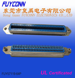 Tipo femminile diritto del PWB 64 Pin Centronics Connector 32pairs con i dadi per il bordo del PWB