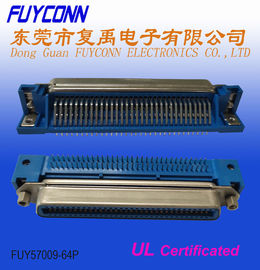 Angolo retto 64 Pin Centronics Female Connector 32pairs del PWB