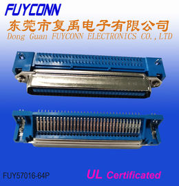 PWB ad angolo retto maschio 64 Pin Connector di Centronic del bronzo fosforoso