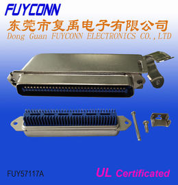 Spina di Centronic Amphenol RJ21 64 Pin Champ IDC con la copertura di Matel di 45 gradi