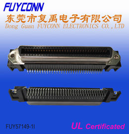Centronic 64 Pin Right Angle Champ Connector, connettore femminile del PWB di DDK