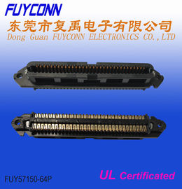 Connettore di piegatura di Pin Centronics Connector Female 32pairs IDC del recipiente 64
