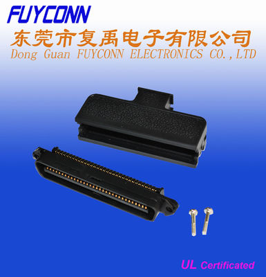 Connettore del perno di TYCO 50 o 64 del campione IDC di Centronic della spina maschio di Pin RJ21 con una copertura di plastica da 180 gradi