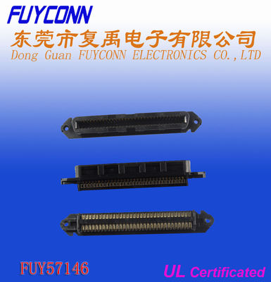 Connettore centronics femminile del recipiente di Pin IDC del nero 50pin 64 di AMP di Telcom