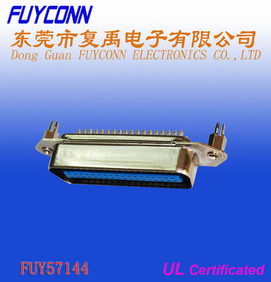 Connettore centronics 14pin 24pin 36pin 50pin 64pin della lega per saldatura maschio del campione