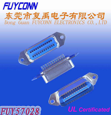 50 il connettore di Pin Centronic Solder Male DDK ha certificato il passo dell'UL 2.16mm