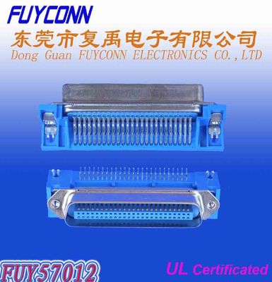 Centronic 14 24 connettori del PWB di 36 50 Pin Male Right Angle con la serratura del bordo